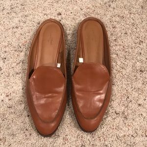 Brown loafers